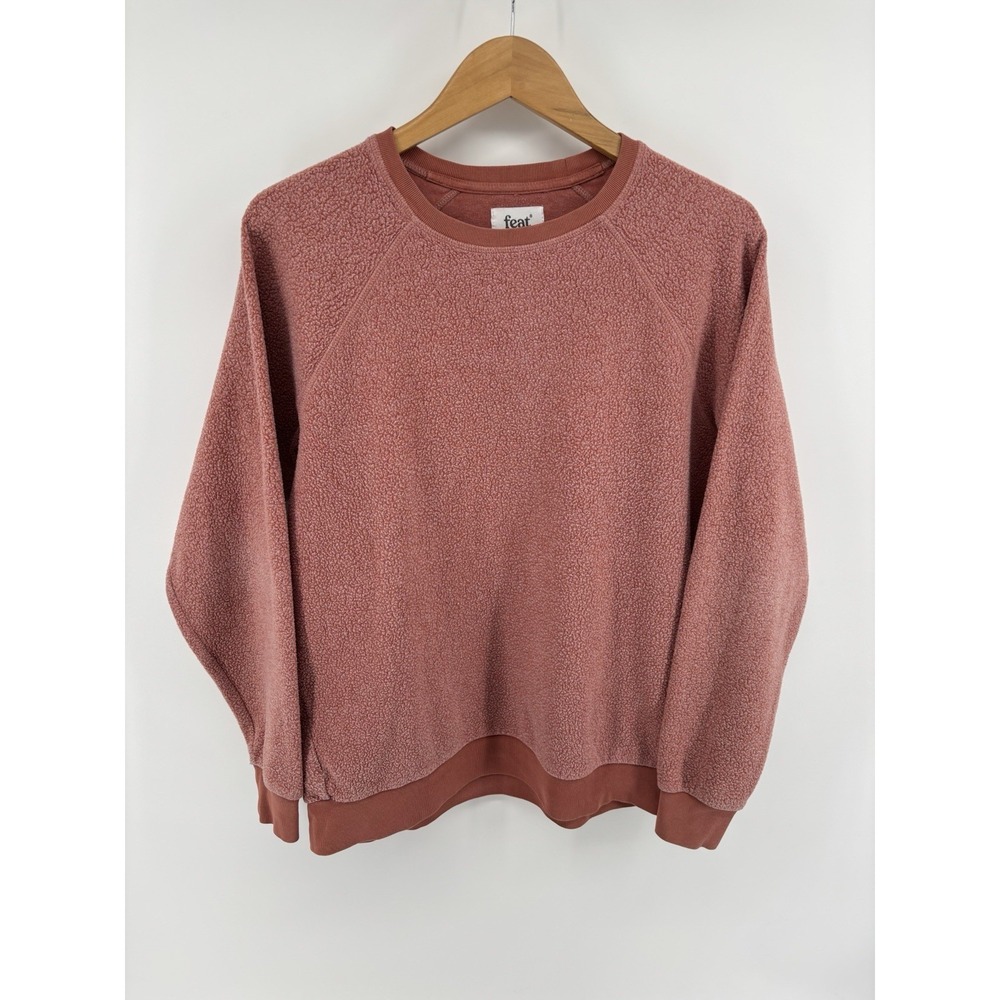 Feat BlanketBlend Crew Neck Sweatshirt Women's Sz M Cozy Lounge Comfy Momcore
